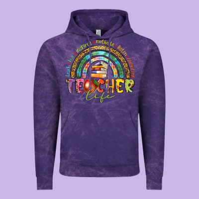 Vintage Hoodie teacher life