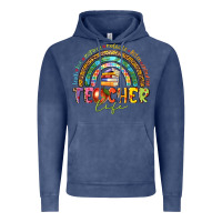 Vintage Denim teacher life Vintage Hoodie - texasbilliewilder