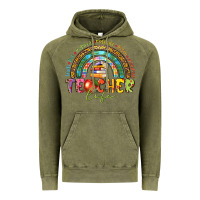 Vintage Olive teacher life Vintage Hoodie - texasbilliewilder
