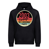 Black 16th Birthday gift Vintage 2003 Urban Hoodie - Bettercallsaul