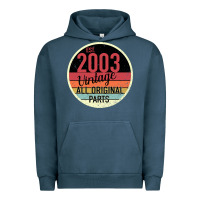 Pigment Midnight Navy 16th Birthday gift Vintage 2003 Urban Hoodie - Bettercallsaul