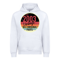 White 16th Birthday gift Vintage 2003 Urban Hoodie - Bettercallsaul