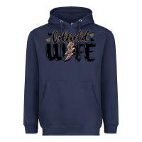 Navy oilfield wife Heavyweight Hoodie - MaliasSmallBusiness