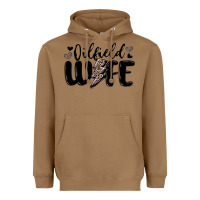 Toasted Coconut oilfield wife Heavyweight Hoodie - MaliasSmallBusiness
