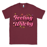 Burgundy feeling witchy Classic Tee - AdoDesignShop