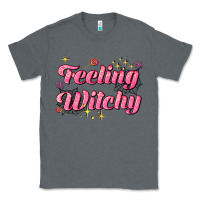 Charcoal Heather feeling witchy Classic Tee - AdoDesignShop