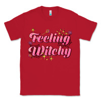 Red feeling witchy Classic Tee - AdoDesignShop