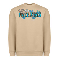 Mushroom literally freezing winter Heavyweight Sweatshirt - RanaPortraitStore