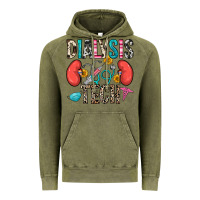 Vintage Olive dialysis tech Vintage Hoodie - Zillion Design Studio