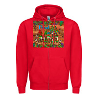 Red proud autism mom tumbler Zipper Hoodie - Artiststas