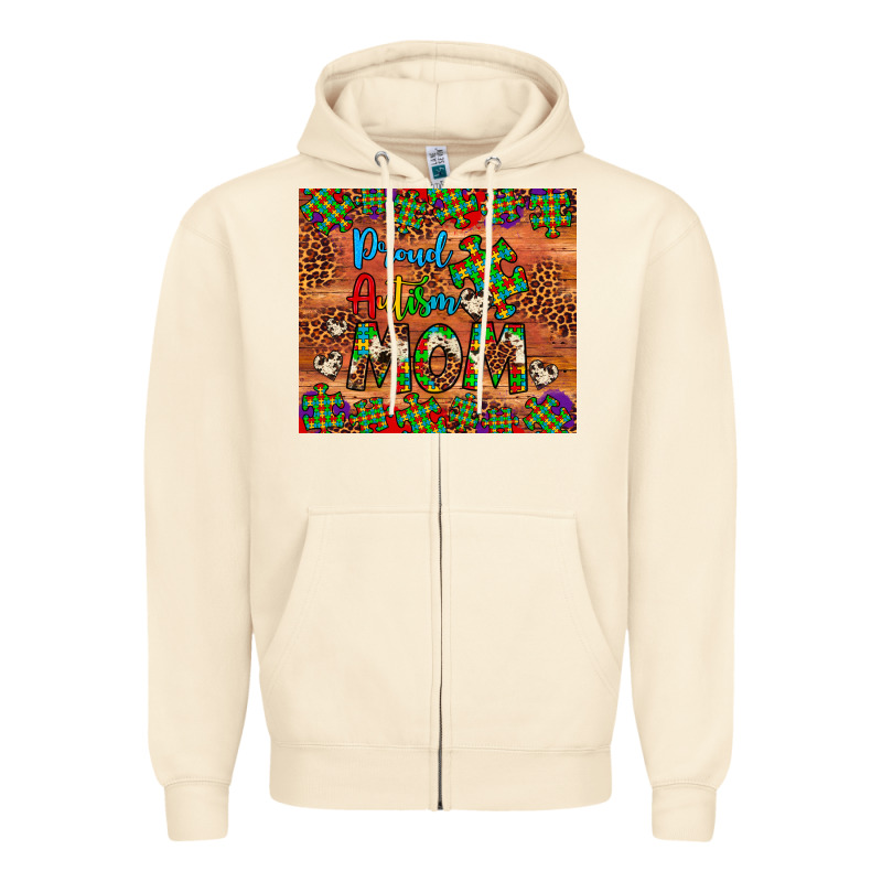 Proud Autism Mom Tumbler Zipper Hoodie by Artiststas | Teevron