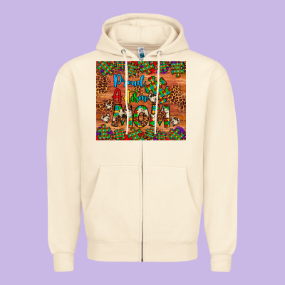Proud Autism Mom Tumbler Zipper Hoodie Designed By Artiststas