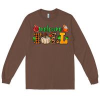 Chestnut welcome fall Long Sleeve Tee - AdoDesignShop