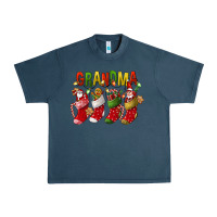 Midnight Navy christmas grandma Urban Heavy Tee - FaDigitalArtStudio