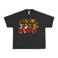 Pigment Black christmas grandma Urban Heavy Tee - FaDigitalArtStudio
