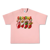 Salmon christmas grandma Urban Heavy Tee - FaDigitalArtStudio