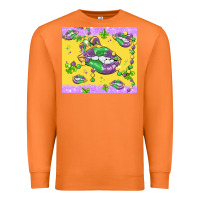 Carrot mardi gras lips Premium Sweatshirt - MaliasSmallBusiness