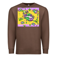Chestnut mardi gras lips Premium Sweatshirt - MaliasSmallBusiness