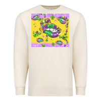 Sandshell mardi gras lips Premium Sweatshirt - MaliasSmallBusiness