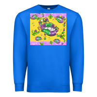 True Royal mardi gras lips Premium Sweatshirt - MaliasSmallBusiness