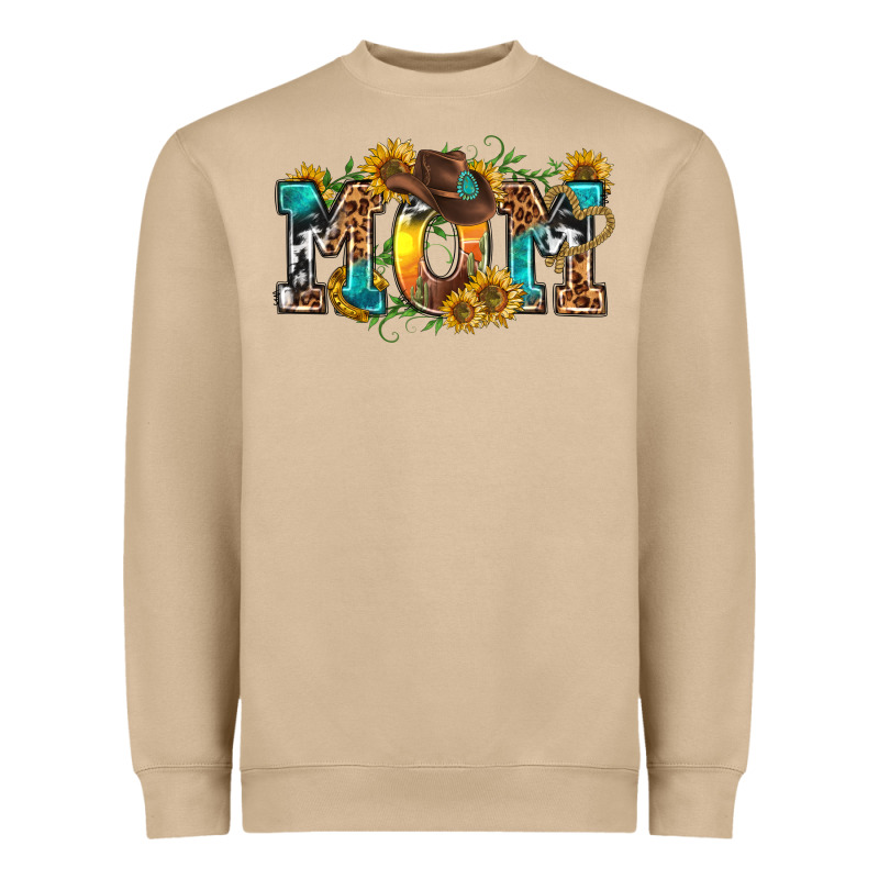 Western Mom Heavyweight Sweatshirt by texasbilliewilder | Teevron