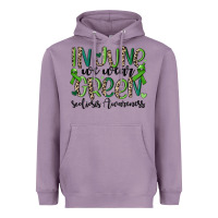 Lavender in june we wear green scoliosis awareness Heavyweight Hoodie - MaliasSmallBusiness