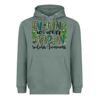 Sage in june we wear green scoliosis awareness Heavyweight Hoodie - MaliasSmallBusiness