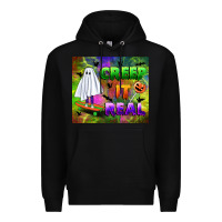 Black creep it real Premium Hoodie - BundleAndBundleShop