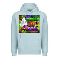 Blue Mist creep it real Premium Hoodie - BundleAndBundleShop