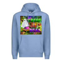 Colony Blue creep it real Premium Hoodie - BundleAndBundleShop