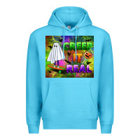 Ocean Blue creep it real Premium Hoodie - BundleAndBundleShop