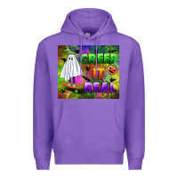 Purple creep it real Premium Hoodie - BundleAndBundleShop