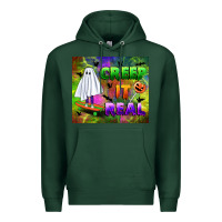 Sports Green creep it real Premium Hoodie - BundleAndBundleShop