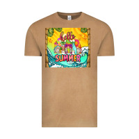 Vintage Camel hello summer gnomes Vintage Tee - Zillion Design Studio