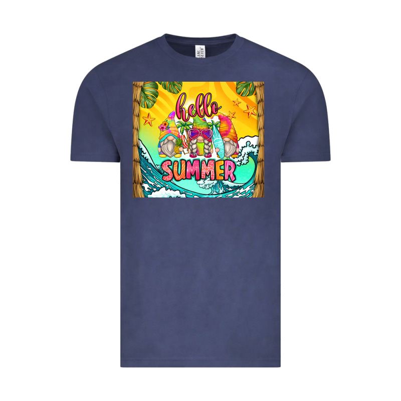 Hello Summer Gnomes Vintage Tee by Zillion Design Studio | Teevron