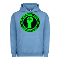 Pigment Pebble Blue Northern Soul Keep the Faith Urban Hoodie - Bettercallsaul