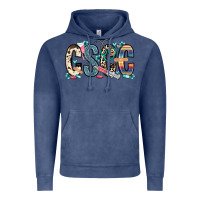 Vintage Denim cscc cutaneous squamous cell cancer Vintage Hoodie - Zillion Design Studio