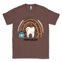 Chestnut dentallife rainbow Classic Tee - JahusDesignShop