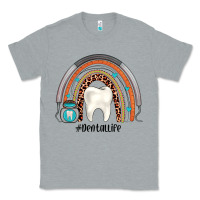 Heather Grey dentallife rainbow Classic Tee - JahusDesignShop