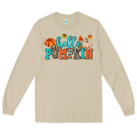 Mushroom hello pumpkin Long Sleeve Tee - AdoDesignShop