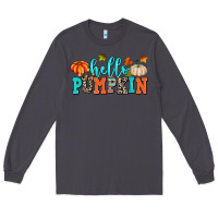 Smoke hello pumpkin Long Sleeve Tee - AdoDesignShop