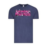 Vintage Denim Breast Cancer Human Resources Vintage Tee - texasbilliewilder