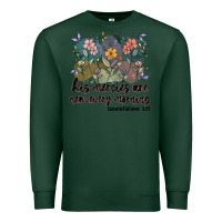 Sports Green his mercies are new every morning Premium Sweatshirt - MaliasSmallBusiness