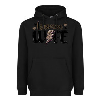 Black lineman wife Heavyweight Hoodie - MaliasSmallBusiness