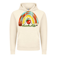 Vintage Artic teacher life with rainbow Vintage Hoodie - texasbilliewilder