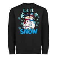 Black let it snow Heavyweight Sweatshirt - RanaPortraitStore