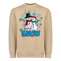 Mushroom let it snow Heavyweight Sweatshirt - RanaPortraitStore