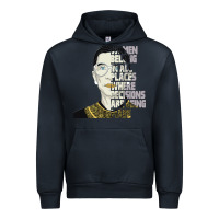 Navy RBG Ruth Bader Ginsburg Women Belong In All Places Urban Hoodie - Bettercallsaul