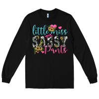 Black little miss sassy pants Long Sleeve Tee - JahusDesignShop