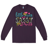 Plum little miss sassy pants Long Sleeve Tee - JahusDesignShop